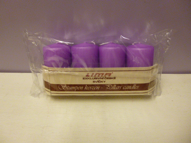 Adventní svíčky - Levandulové