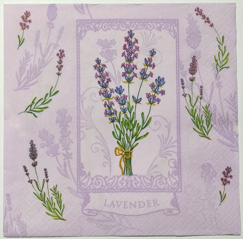Ubrousky s levandulí 