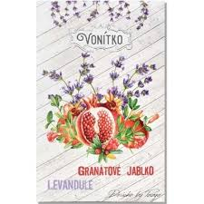 Vonítko do prádla - Levandule a granátové jablko