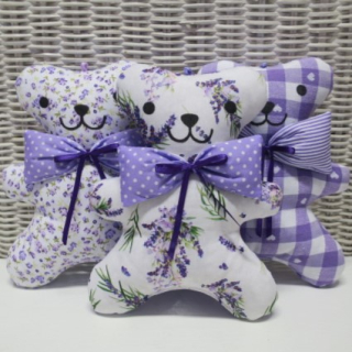 Levandulový  medvěd