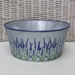 Plechový truhlík Lavender