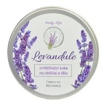 Zvláčňující levandulový krém na obličej a tělo 