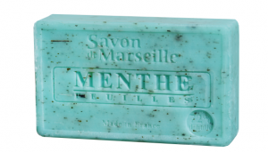 Marseillské mýdlo - Máta s květem 100g